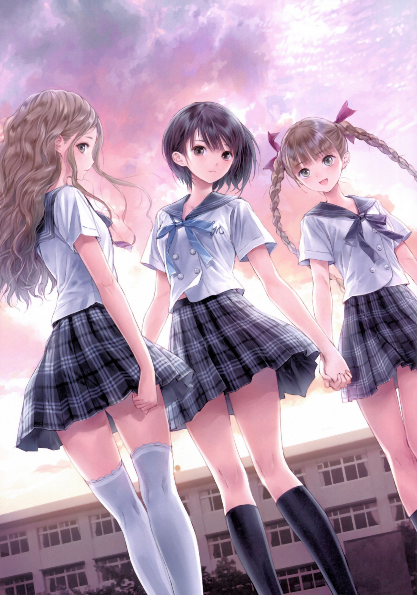 Blue Reflection Visual Collection Artbook