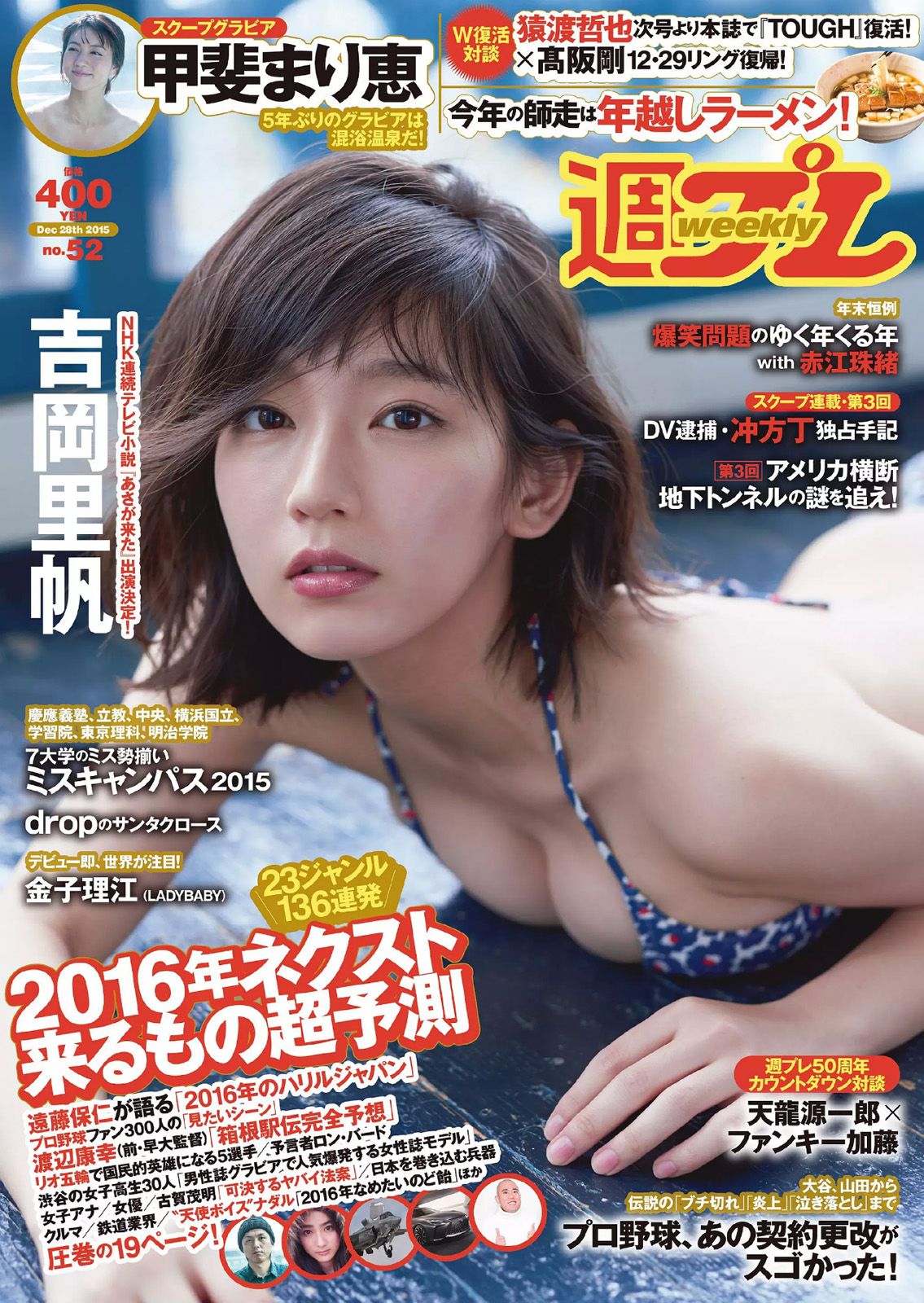 [Weekly Playboy] 2015年No.52 写真杂志